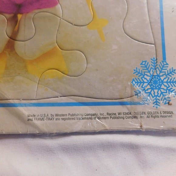 Trolls Born to Ski Frame Tray Puzzle by Russ Berrie Vintage 1992 - Picture 3 of 5